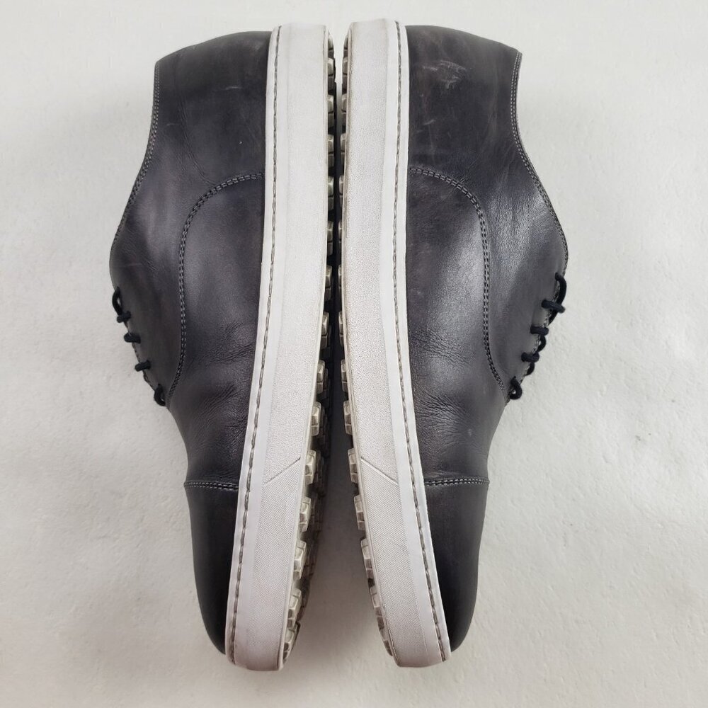 Magnanni Warwick Hybrid Oxford Sneaker Mens 10 Gray Leather Lace Up Casual Shoe - Picture 6 of 14